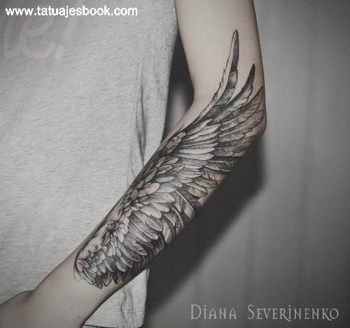 Featured image of post Antebrazo Tatuajes De Alas Significado