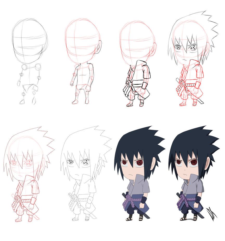 Featured image of post Chibi Anime Drawing Sasuke