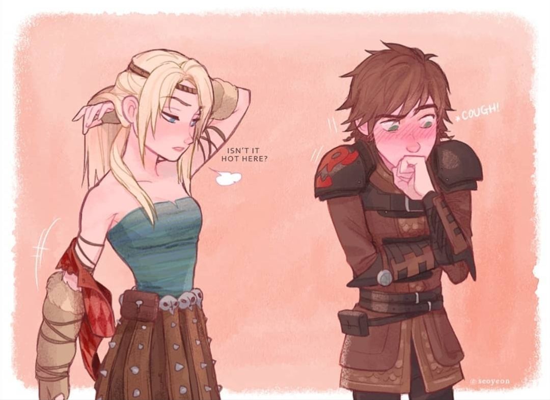 Featured image of post Hiccup And Astrid Fanart